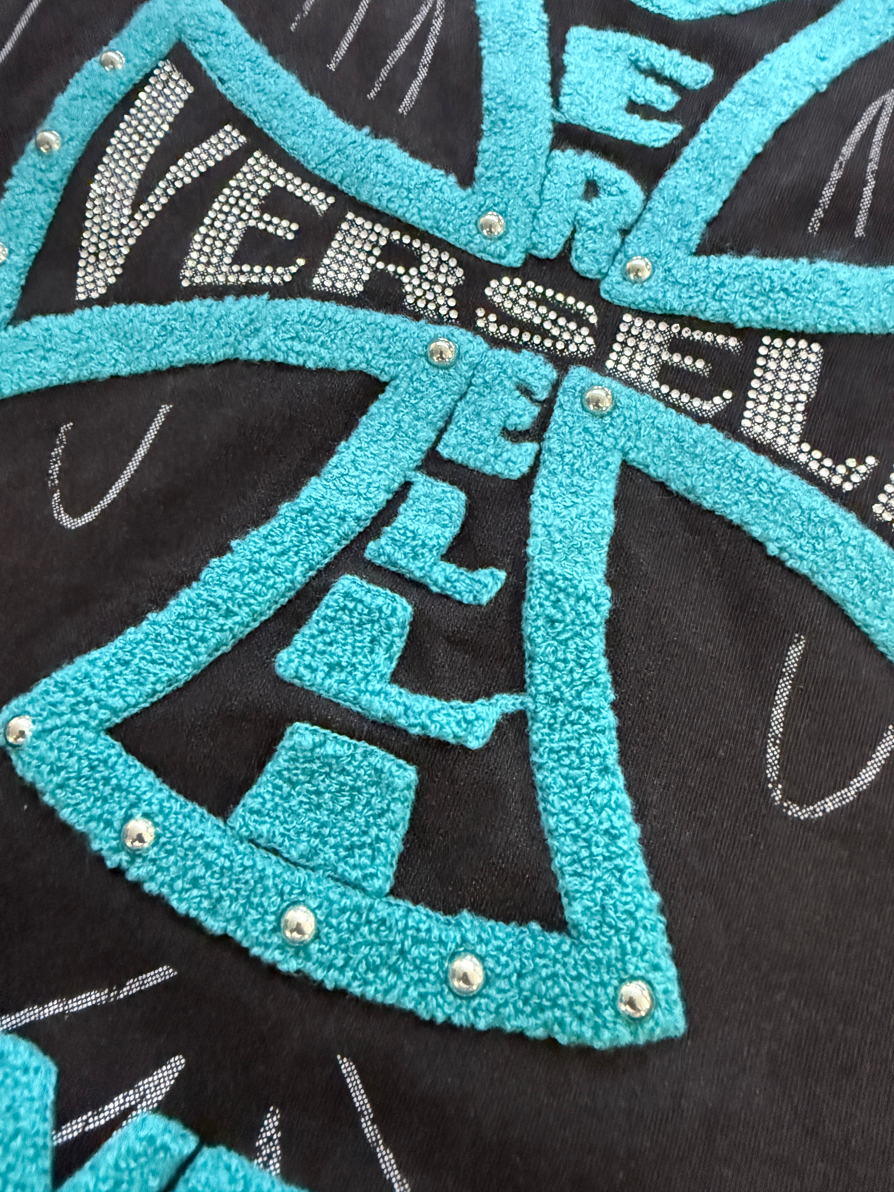 Premium 380GSM Heavyweight Cotton T-Shirt - Custom 3D Embroidery & Screen Print
