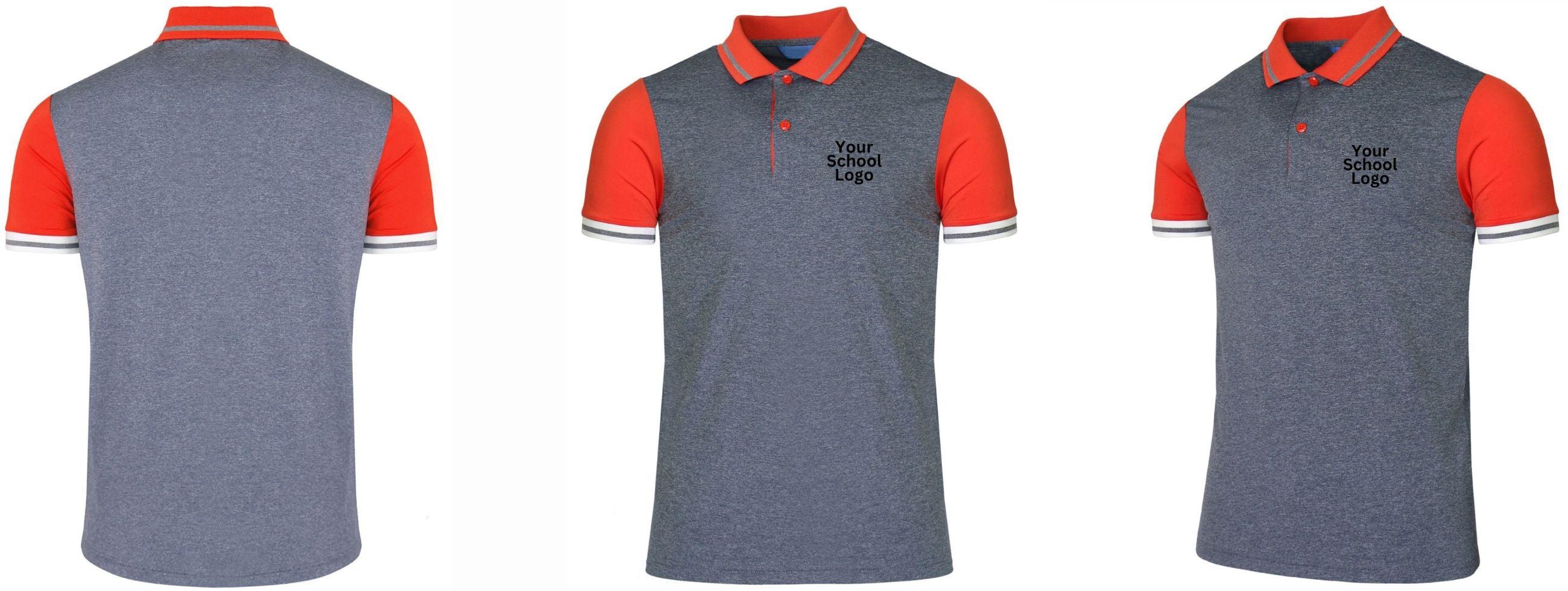 Custom School Uniform Polo Shirts Manufacturer | Cotton Fabric | Embroidery Logo | Low MOQ 50 pcs